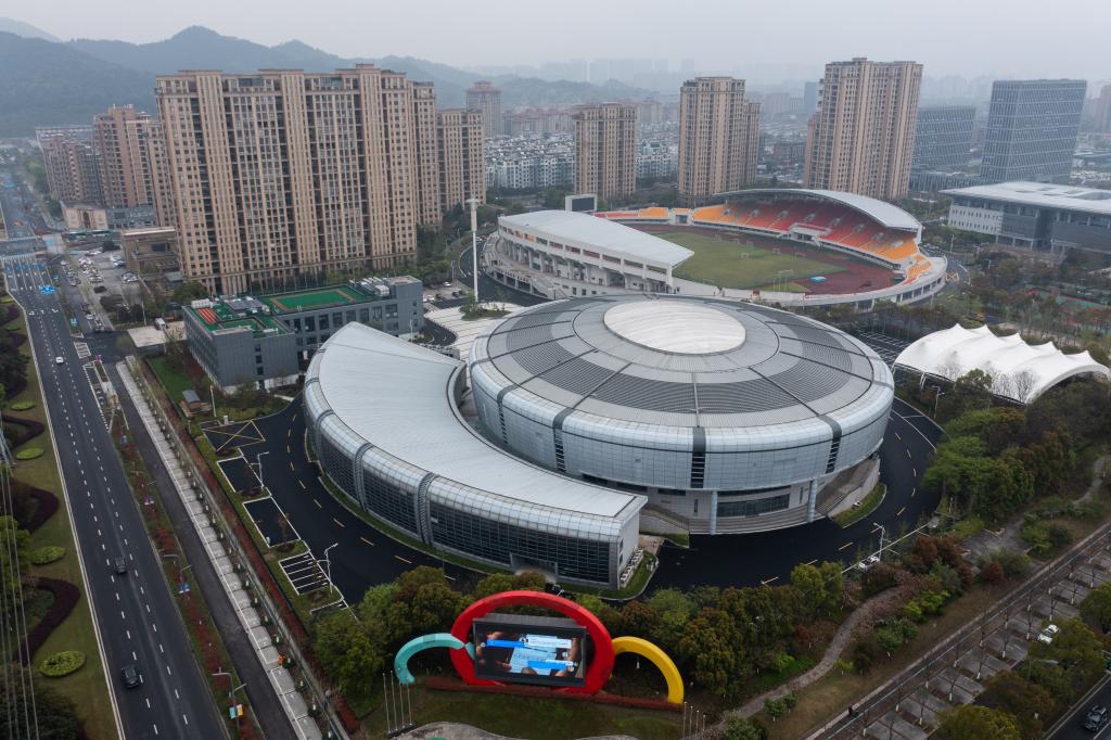 賽場“智能” 班車“自動” 探訪湖州市亞運場館(圖2)
