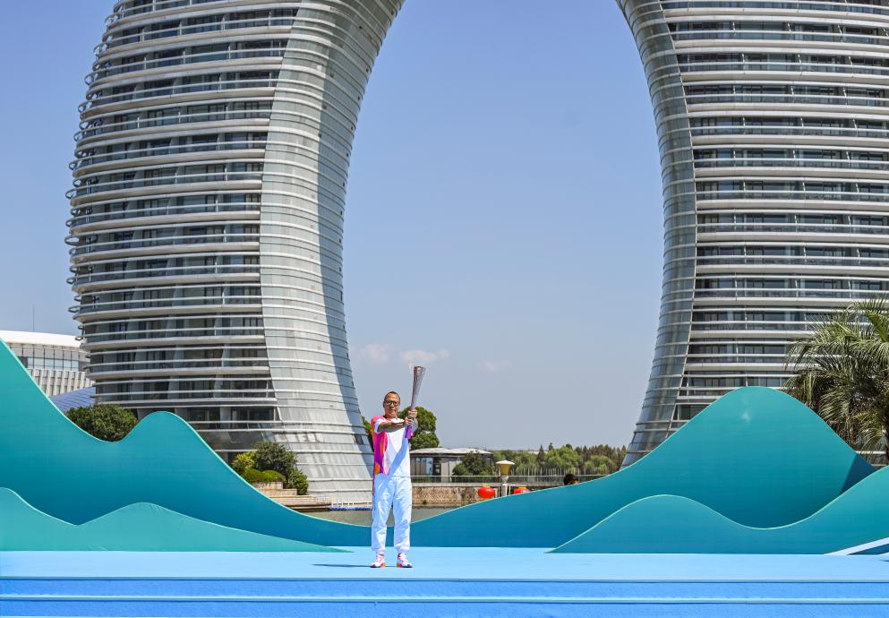 賽場“智能” 班車“自動” 探訪湖州市亞運場館(圖1)