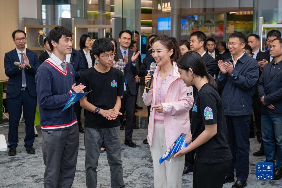 “有夢、追夢、圓夢” 澳門科學館的線下“太空課堂”(圖1)