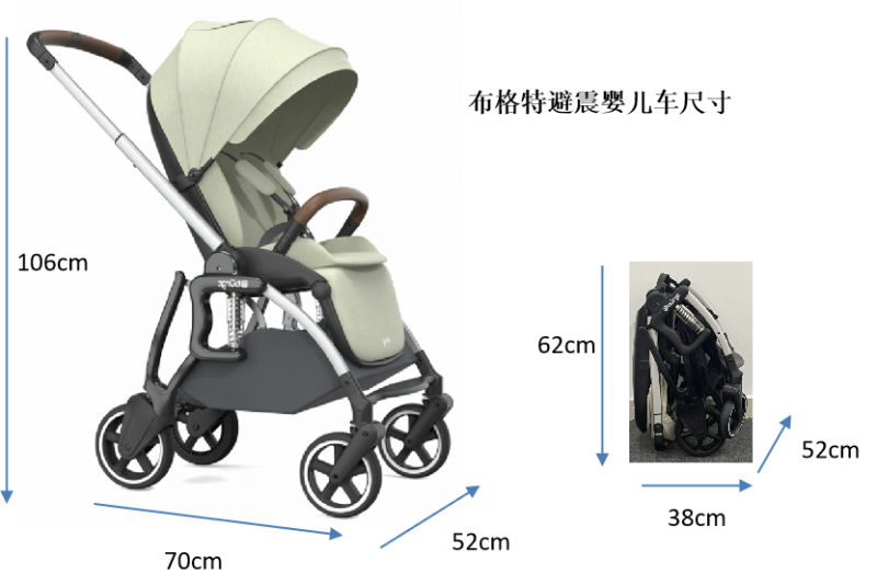 關于避震嬰兒推車能不能上飛機的問題，布格特終于給出答案了(圖1)