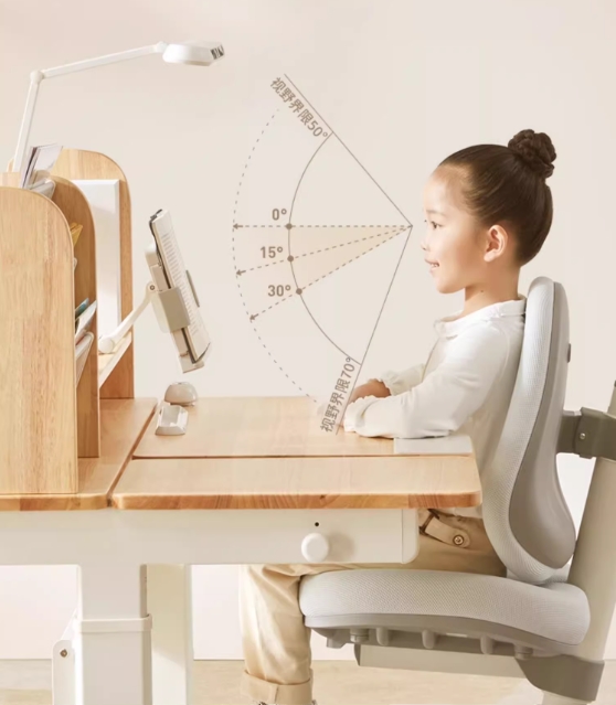 光明園迪溫馨提醒，學習桌椅要這么用才正確(圖3)