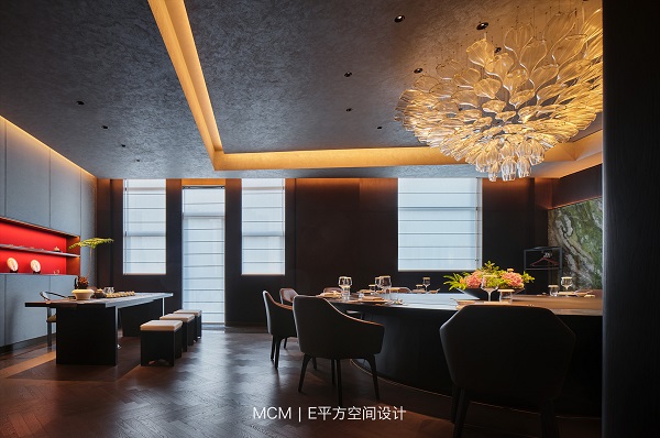 MCM|E平方空間設(shè)計(jì) x 黃浦江畔，湘上悅餐廳(圖10)