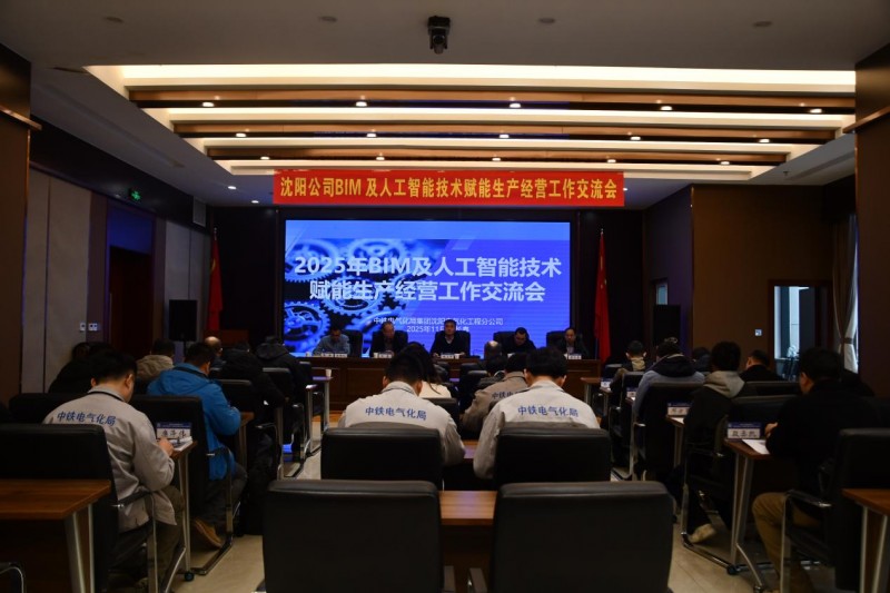 沈陽公司 2025 年 BIM 及人工智能技術賦能生產經營工作交流會在長春成功舉辦